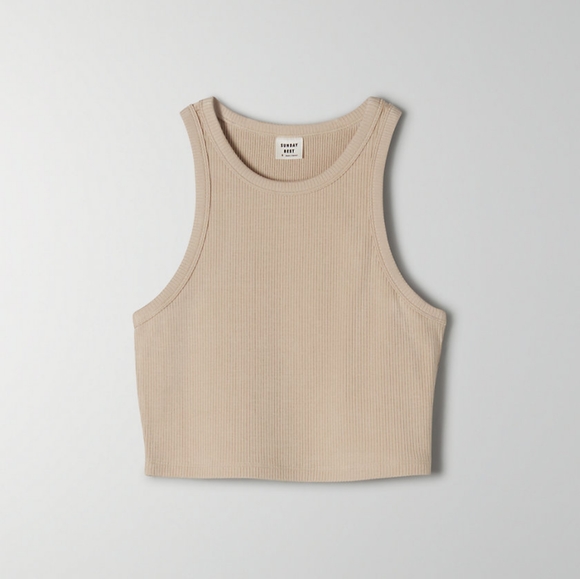 Aritzia - Sunday Best Honor Cropped Tank - Brand New - Picture 2 of 10
